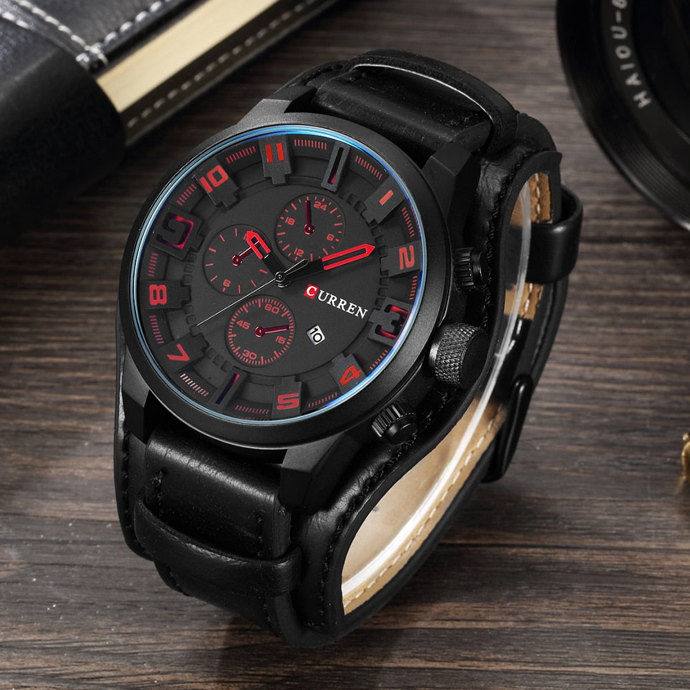 MONTRE STYLE MILITAIRE POUR HOMMES - BOSSOUASHOP
