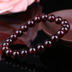 BRACELET BRÉSILIEN EN GRENAT NATUREL