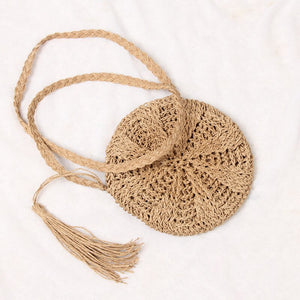 RATTAN SHOULDER BAG 