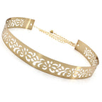 CEINTURES EN MÉTAL À PAILLETTES VINTAGE POUR FEMMES