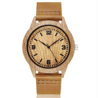 MONTRE -BRACELET EN BOIS IMITATION CERF-UNISEXE - BOSSOUASHOP