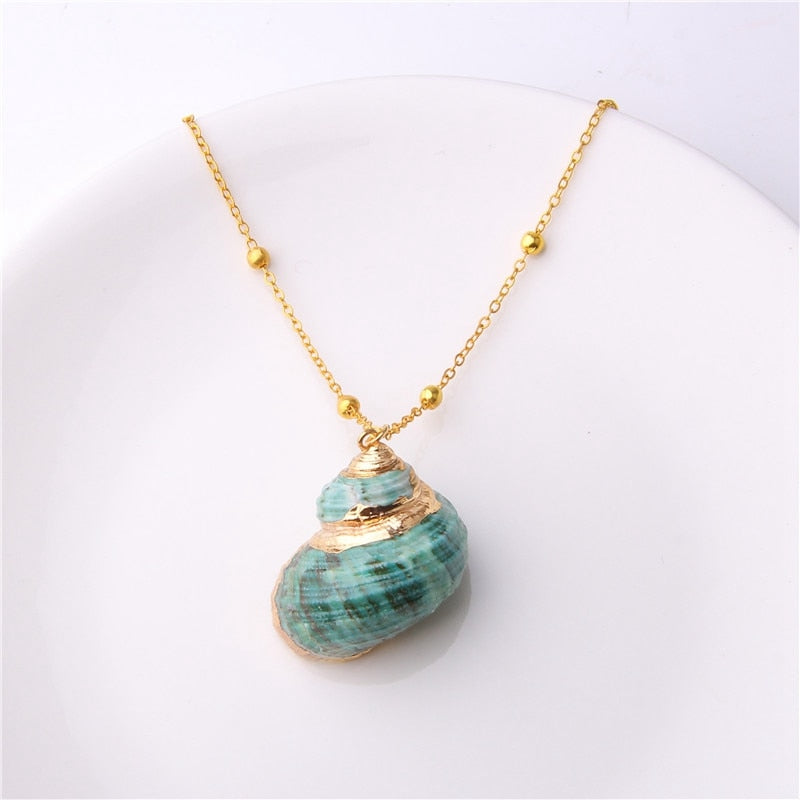 COLLIER BOHO EN COQUILLAGE