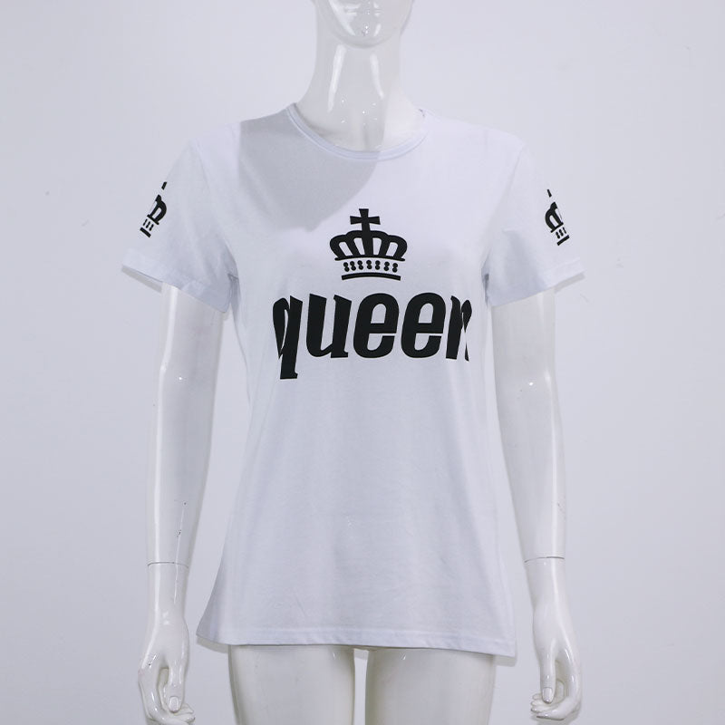 ROUND NECK T-SHIRT FOR COUPLES 