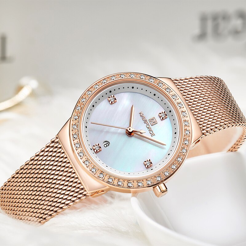 MONTRE-BRACELET EN STRASS POUR FEMMES