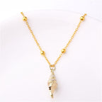 COLLIER BOHO EN COQUILLAGE
