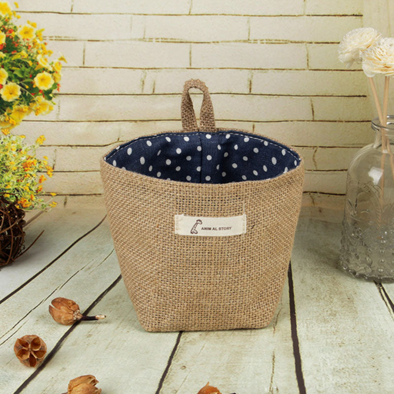 JUTE STORAGE BAG
