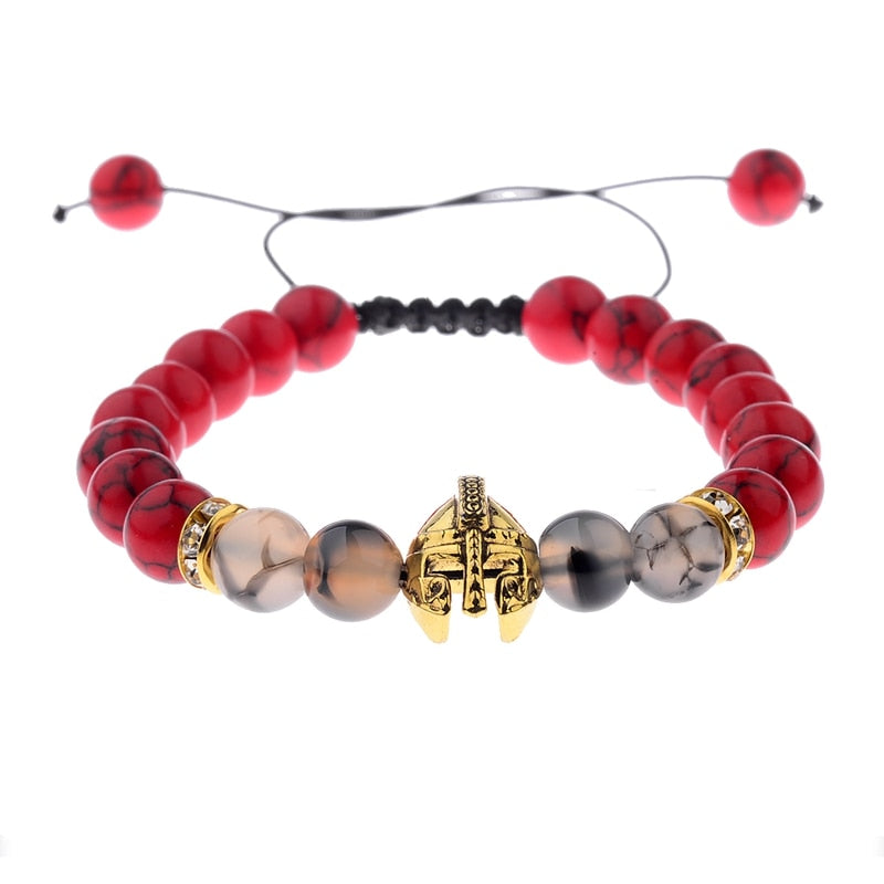 RED TURQUOISE STONE BRACELET 