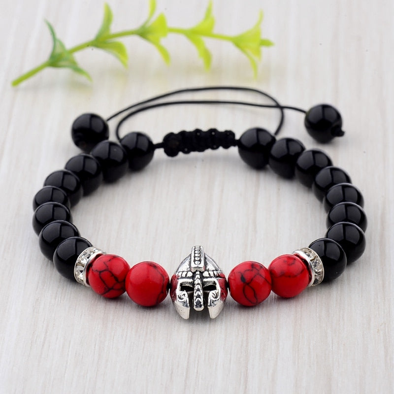 RED TURQUOISE STONE BRACELET 