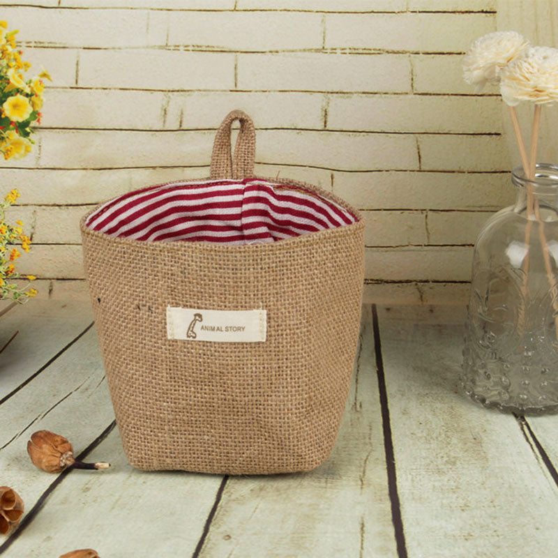 JUTE STORAGE BAG