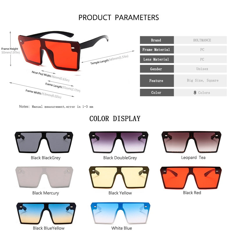 SQUARE SUNGLASSES 