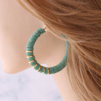 BOUCLES D'OREILLES EN ARGILE DOUCE