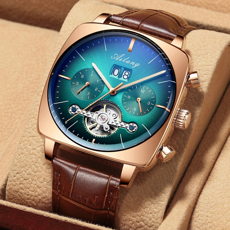 MONTRE AUTOMATIQUE ETANCHE POUR HOMMES - BOSSOUASHOP