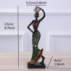 FIGURINE VINTAGE  DE STYLE ETHNIQUE