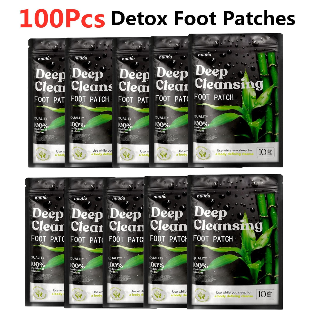 PATCHS DETOX VITAUX POUR LES PIEDS