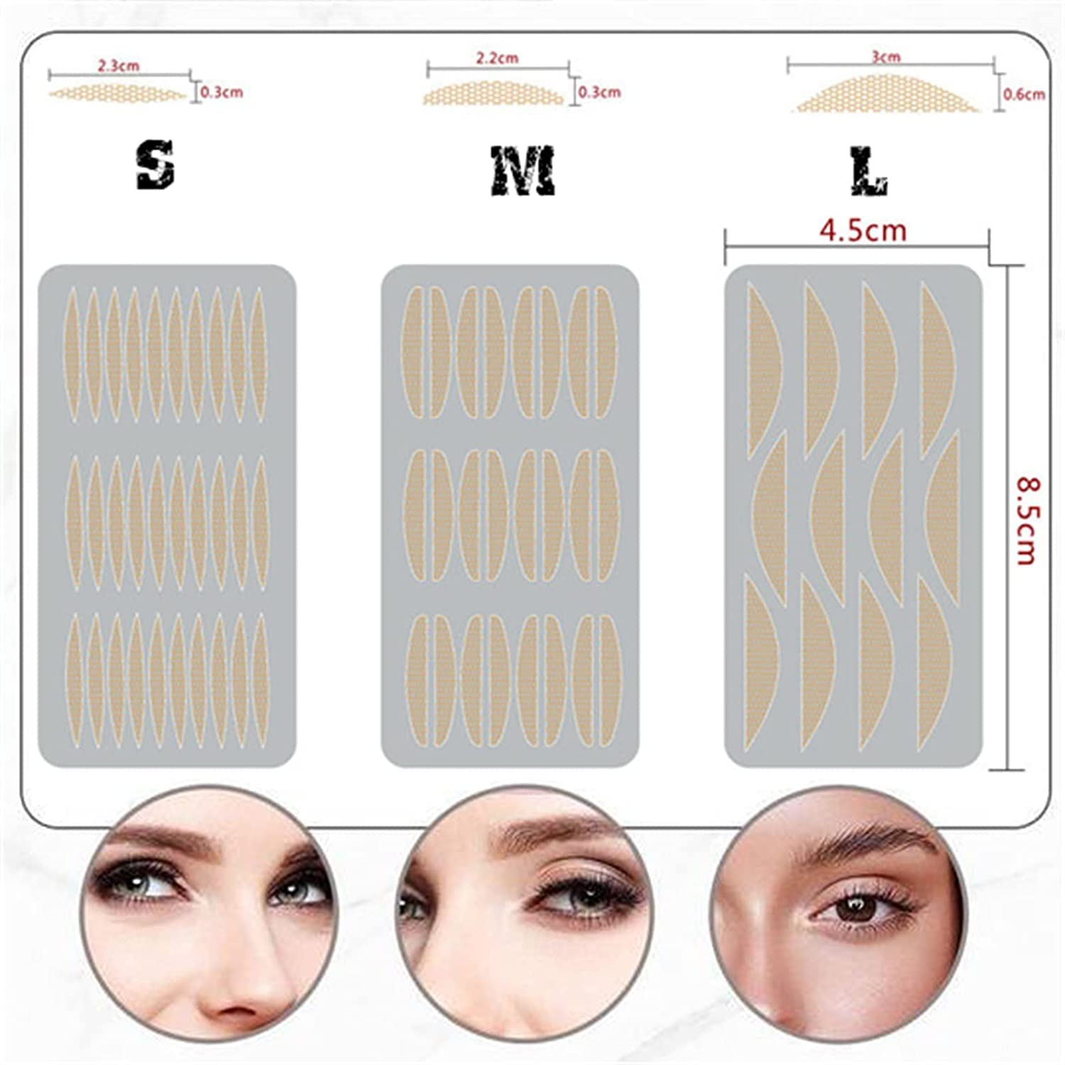 INVISIBLE EYE LIFTING BY DOUBLE EYELID TAPE