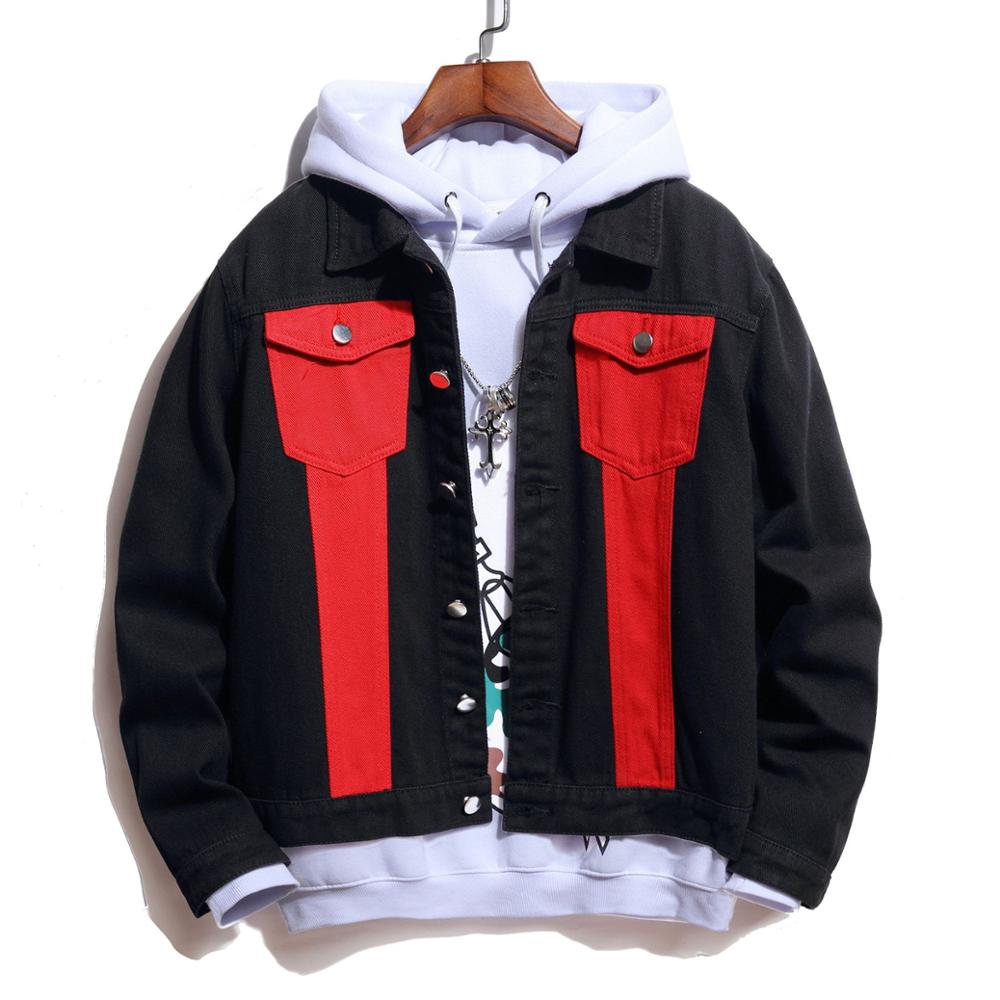 VESTE EN JEAN BICOLORE