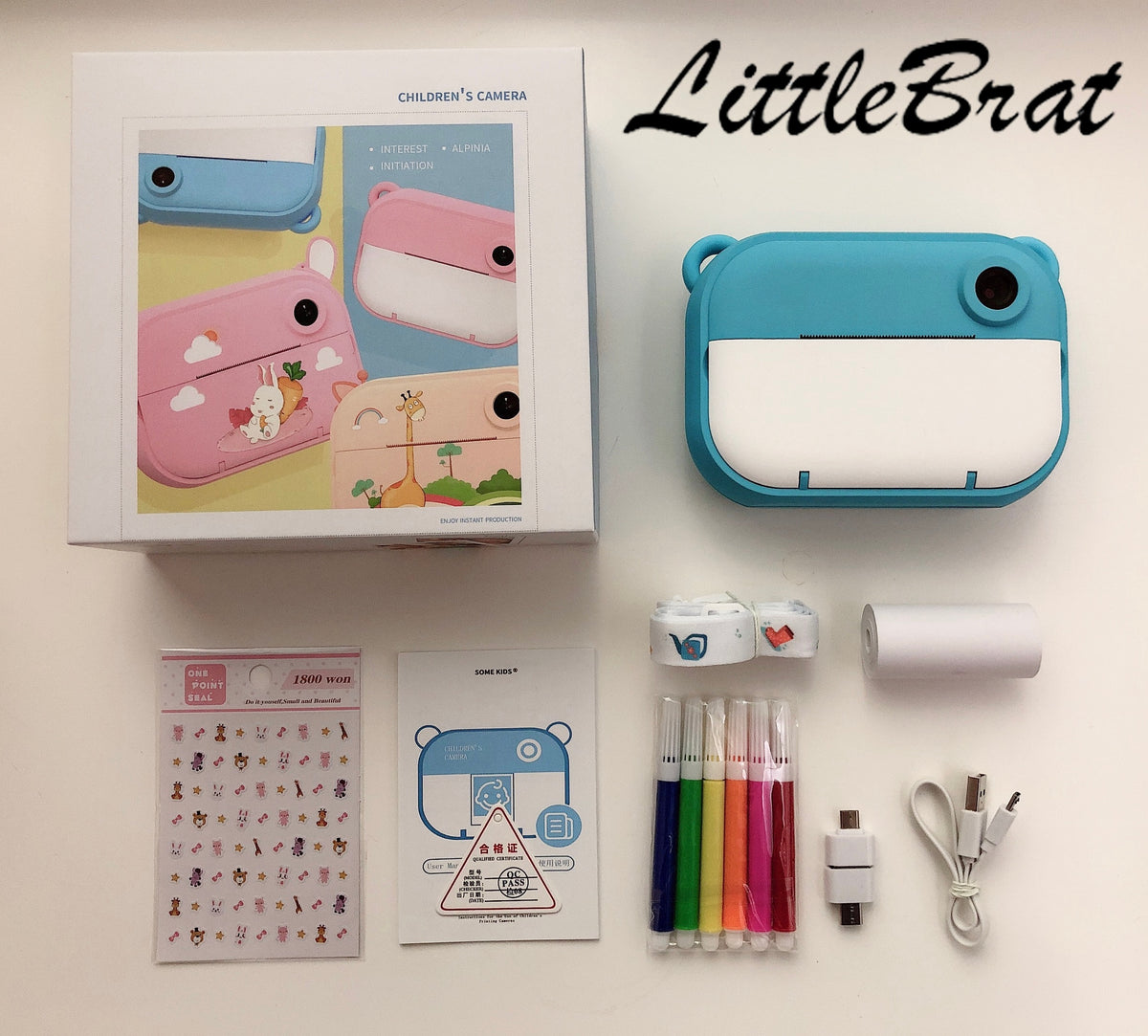 APPAREIL PHOTO INSTANTANÉ POUR ENFANTS