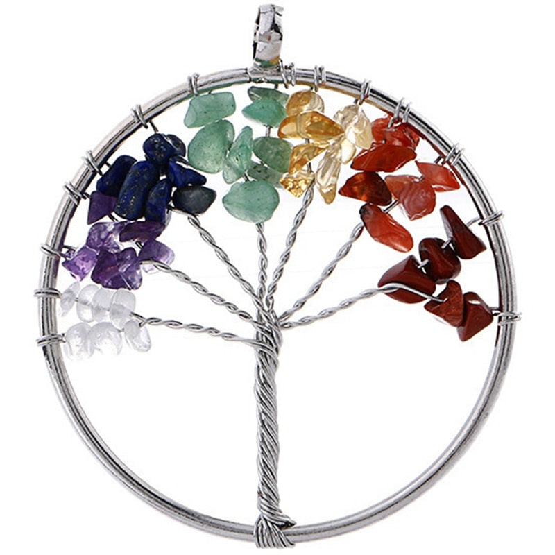 NECKLACES WITH PENDANT IN NATURAL STONES 