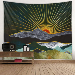 ABSTRACT WALL TAPESTRY