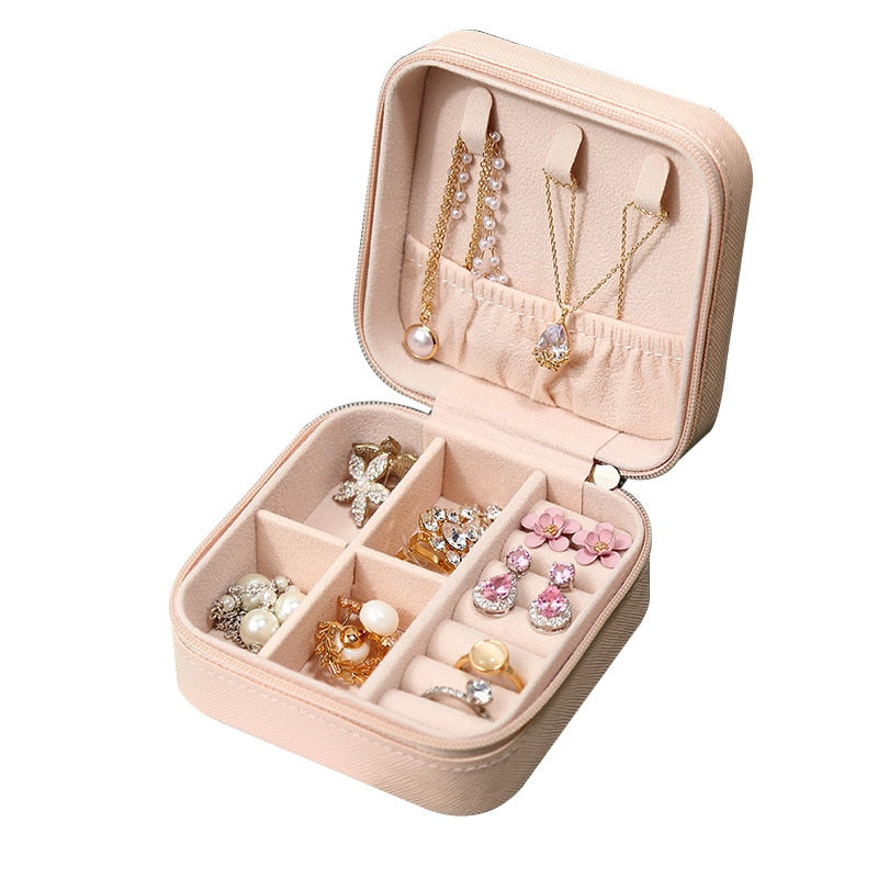 ORGANISATEUR DE BIJOUX EN CUIR PU - BOSSOUASHOP