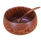 LARGE WOODEN TIGELA BOWL 