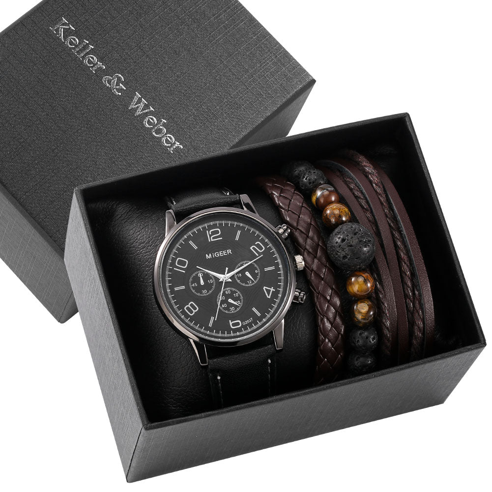 MONTRE NUMERIQUE A QUARTZ POUR HOMMES (COFFRET CADEAU) - BOSSOUASHOP