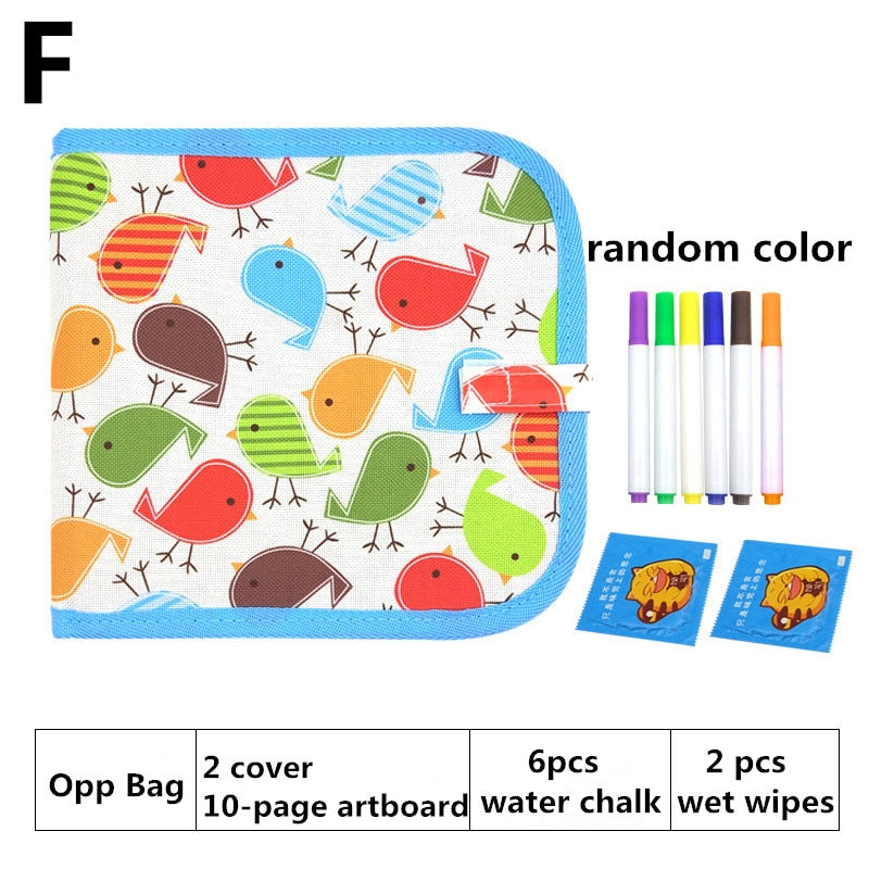 LIVRE DE DESSIN MAGIQUE POUR ENFANTS - BOSSOUASHOP