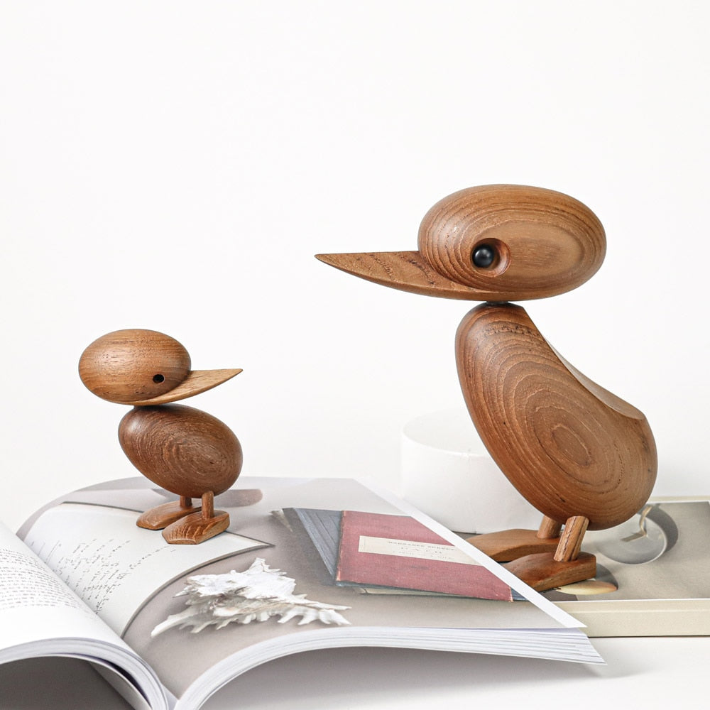 FAMOUS WOODEN DUCK FIGURINES
