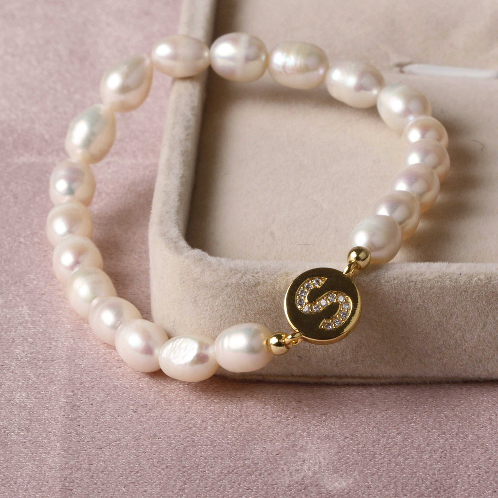BRACELET EN PERLES NATURELLES POUR FEMMES