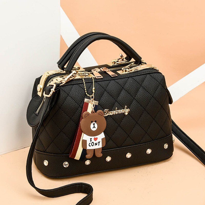 WOMEN'S LEATHER HANDBAG