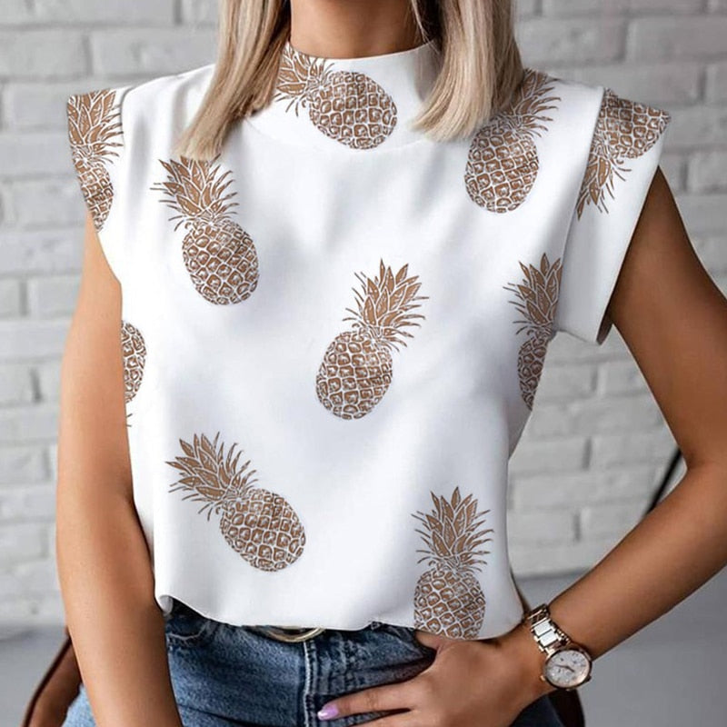 LIP PRINT BLOUSE 