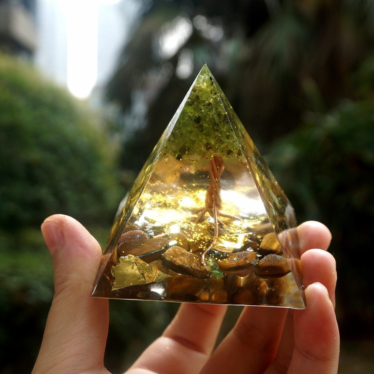 ORGONE PYRAMID, GUARDIAN OF PEACE OF MIND 