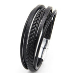 UNISEX GENUINE LEATHER FASHION BRACELET 