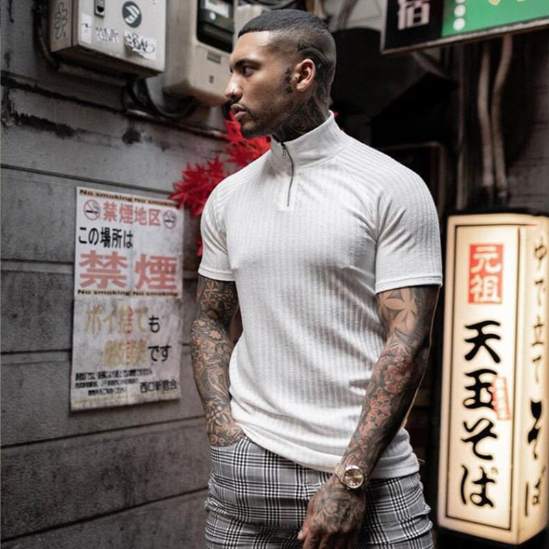 SHORT SLEEVE SPORTS POLO SHIRT 