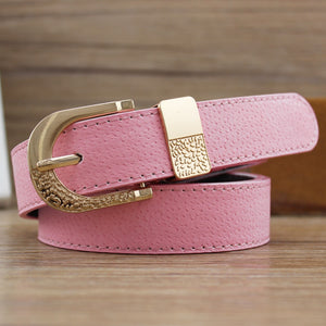 CEINTURE TEXTURE PEAU POUR FEMMES