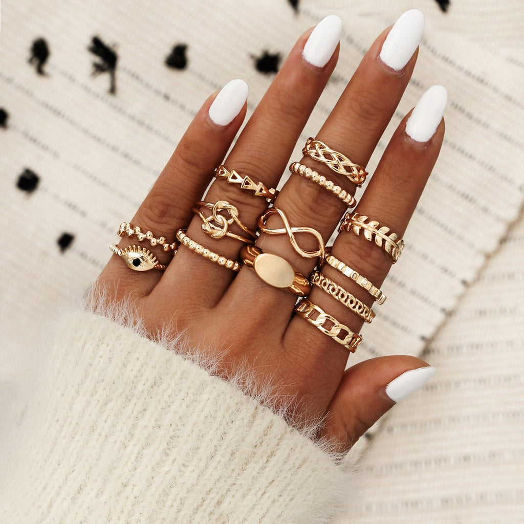 BOHO RINGS SET 