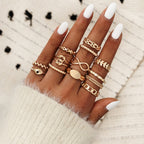 BOHO RINGS SET 