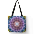 SACS FOURRE-TOUT À FLEURS DE MANDALA