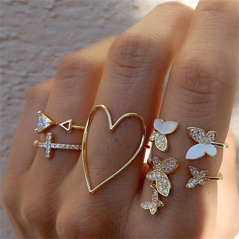 BOHO RINGS SET 
