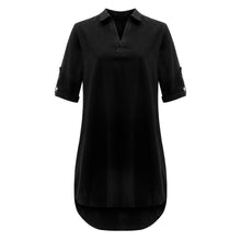 Load image into Gallery viewer, CHEMISE LONGUE EN LIN ET COTON - BOSSOUASHOP
