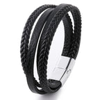UNISEX GENUINE LEATHER FASHION BRACELET 