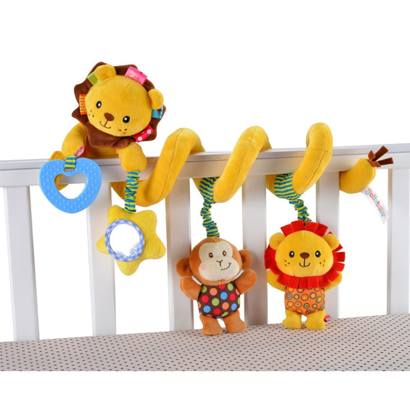 HOCHET EN PELUCHE À SUSPENDRE EN SPIRALE