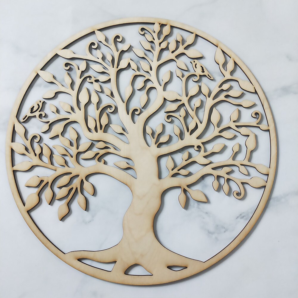 TREE OF LIFE WOODEN SIGN 