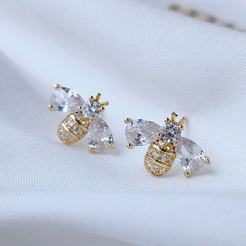 BOUCLES D'OREILLES EN ZIRCON