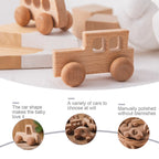 JOUETS EN BOIS DE HÊTRE BIOLOGIQUE FAIT À LA MAIN