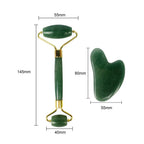 ROULEAU DE MASSAGE DU VISAGE EN JADE