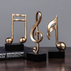 SCULPTURE D'ART EN RÉSINE, NOTE DE MUSIQUE