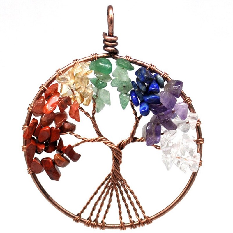 COLLIERS AVEC PENDENTIF EN PIERRES NATURELLES