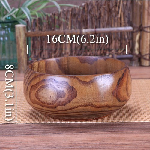 LARGE WOODEN TIGELA BOWL 