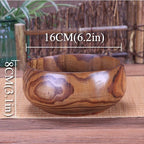 LARGE WOODEN TIGELA BOWL 
